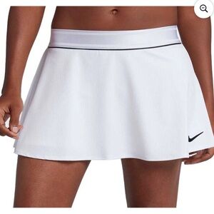 Nike Dri-FIT White Tennis Skort Skirt Shorts Size Large
